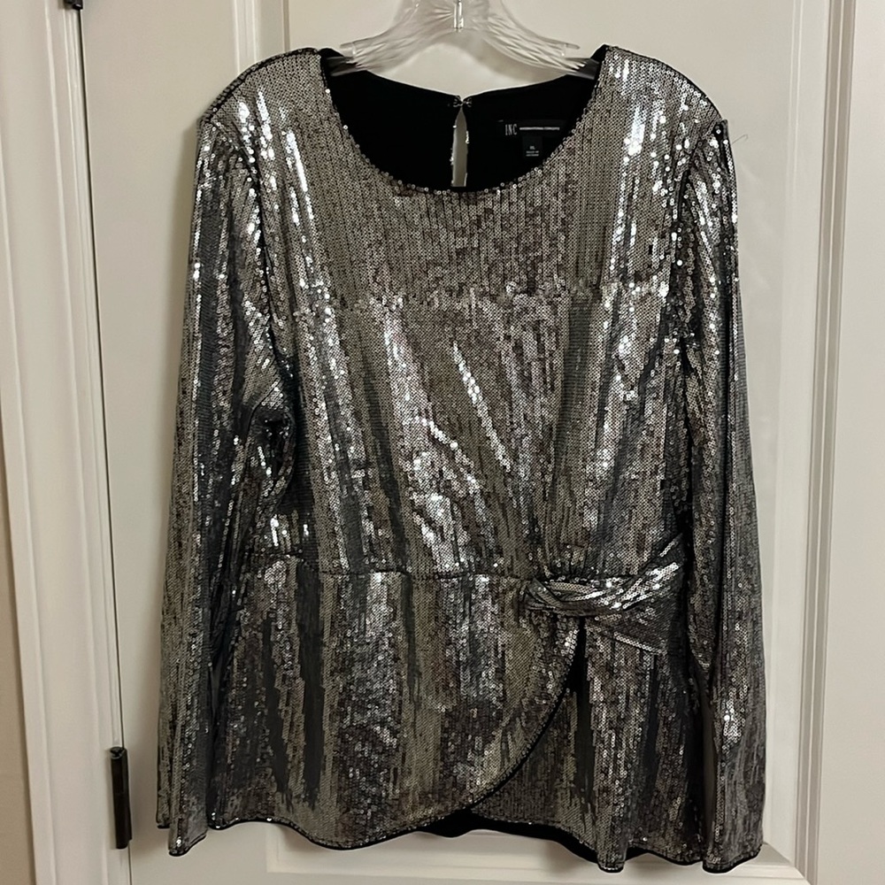 Women’s Silver Blouse